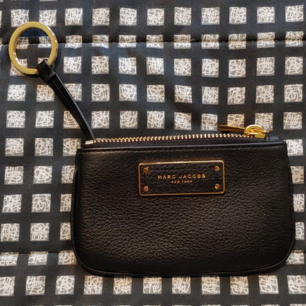 MARC JACOBS coin purse with key circle
